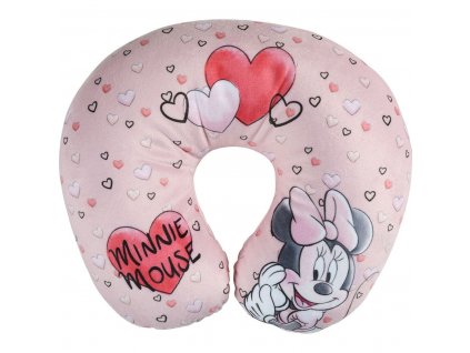 Detský cestovný krčný vankúš Minnie Mouse CZ10624 Ružová