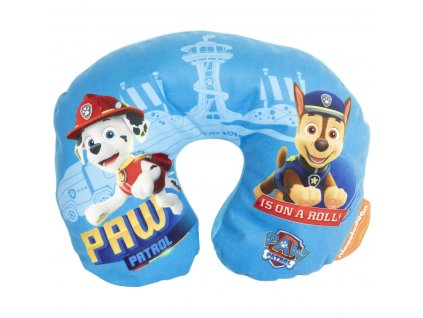 Detský cestovný krčný vankúš The Paw Patrol CZ10626 Modrá