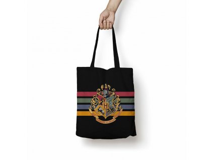 Opakovane použiteľná nákupná taška Harry Potter Hogwarts (36 x 42 cm)