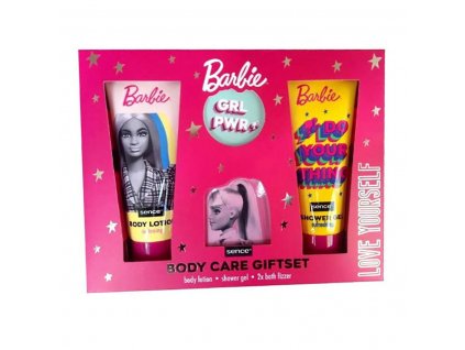 Detská sada kozmetiky do kúpeľa Barbie (4 ks)