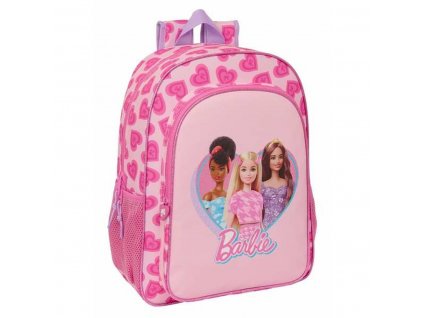Školský batoh Barbie Love Ružová (33 x 42 x 14 cm)