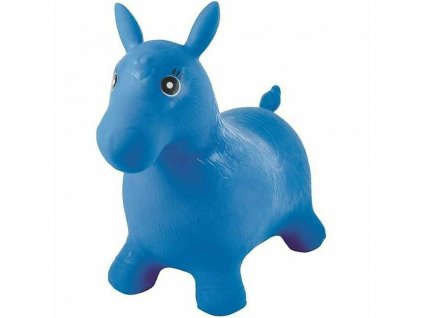 Gumové skákadlo pogo, skákací poník Lexibook Horse Modrá (+ 3 roky)