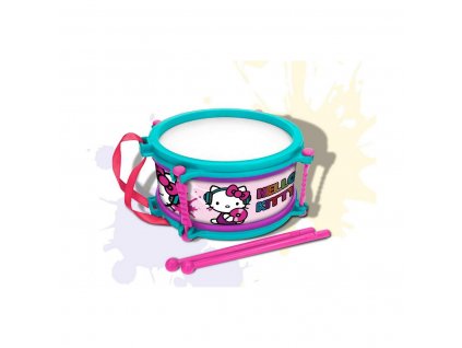 Hudobná hračka Bubon Hello Kitty Modrá Ružová (16 cm)