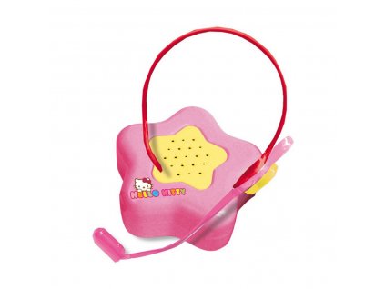 Hudobná hračka Hviezda s mikrofónom na karaoke Hello Kitty Ružová