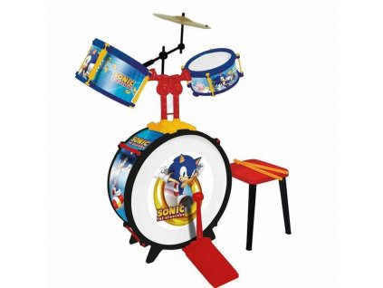 Hudobná hračka Bicie nástroje Sonic So stoličkou (+ 3 roky)