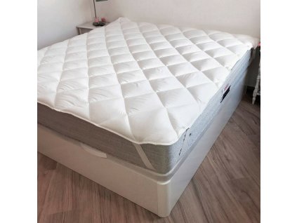 Chránič matraca Naturals Biela 180 cm posteľ (180 x 190/200 cm)