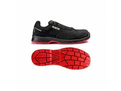 Bezpečnostná obuv Sparco Challenge 07519 Čierna (Veľkosť 45)
