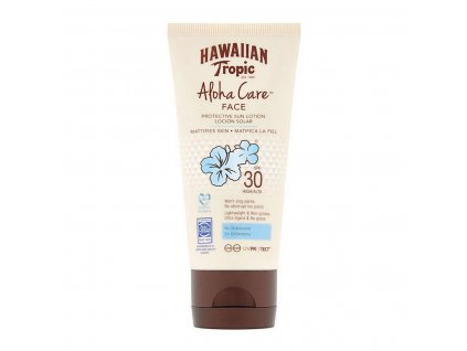 Mlieko na opaľovanie na tvár Aloha Care Hawaiian Tropic Spf 30 (90 ml)