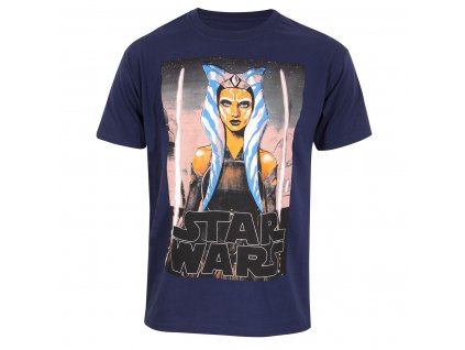 Unisex tričko s krátkym rukávom Star Wars White Blades Modrá