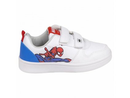 Detské tenisky Spiderman Suchý zips Biela