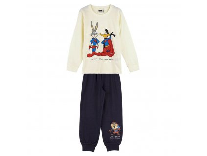 Detské pyžamo Warner Bros Bavlna Tmavo modrá Béžová