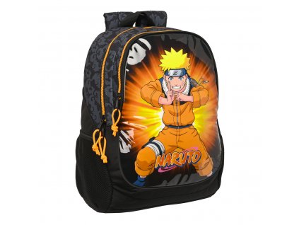 Školský batoh Naruto Čierna Oranžová (32 x 44 x 16 cm)