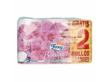 Toaletný papier Foxy Bouquet 3 vrstová (6 ks)