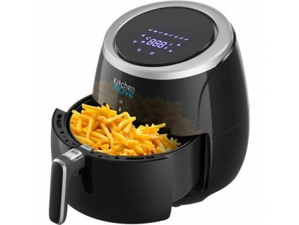 Teplovzdušná fritéza s funkciou grilu Kitchen Move BAT-25A 2000 W Čierna (6,4 l)