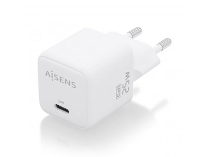 Nabíjačka do siete Aisens ASCH-25W1P012-W USB-C Biela 25 W