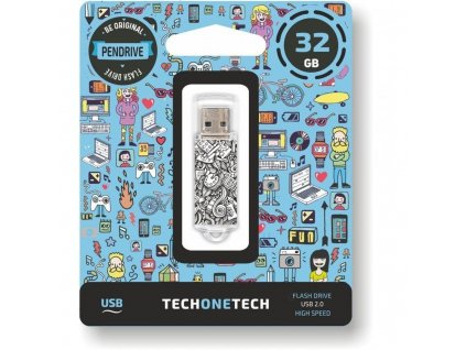 USB flash disk Tech One Tech Art-Deco USB 2.0 32 GB