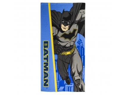Detská plážová osuška Batman Viacfarebná 100 % polyester (70 x 140 cm)