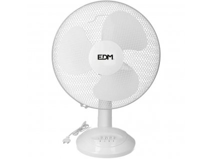 Stolný ventilátor EDM 45 W Biela (Ø 40 x 61 cm)