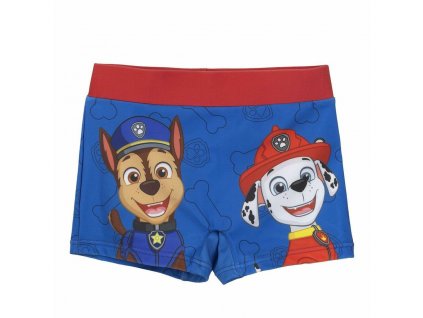 Detské Plavky Boxerky The Paw Patrol Modrá 03068