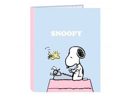 Krúžkový zakladač Snoopy Imagine A4 Modrá (26.5 x 33 x 4 cm)
