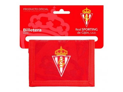 Peňaženka Real Sporting de Gijón Červená