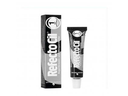 Farba na mihalnice a obočie RefectoCil Nº 1- hlboká čierna (15 ml)