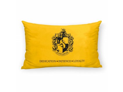 Obliečka na vankúš Harry Potter Hufflepuff Dedication Žltá (50 x 30 cm)