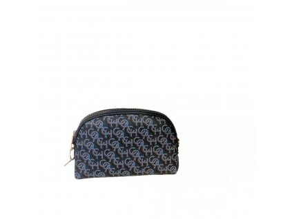 Kožená malá dámska kabelka Coach CF343-IMNAVY Modrá (23 x 15 x 7 cm)