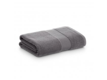 Veľký uterák do kúpeľne Paduana 100% bavlna Tmavo-sivá (70 x 140 cm)