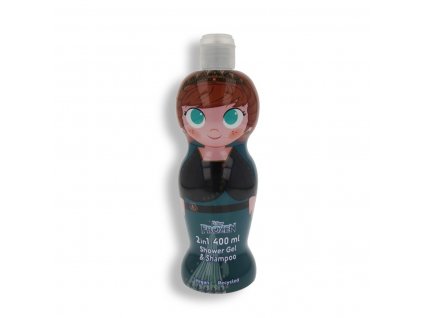 Detský šampón a sprchový gél 2 v 1 Frozen Anna Vegánsky (400 ml)