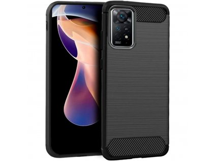 Puzdro na mobil Xiaomi Redmi Note 11 Pro, Xiaomi Redmi Note 11 Pro 5G Cool Termoplast Čierna