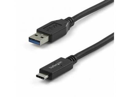 Kábel USB A na USB C Startech USB31AC1M Čierna (1 m)