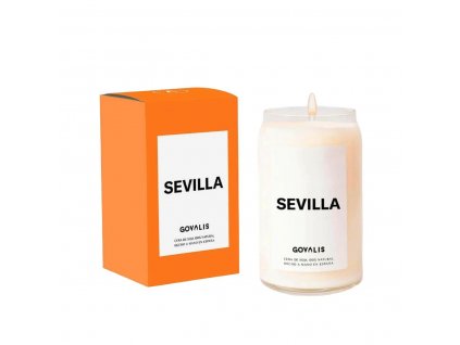 Prírodná sójová vonná sviečka GOVALIS Sevilla (500 g)