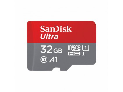 Pamäťová karta Micro SDHC s SD adaptérom SanDisk SDSQUNR-032G-GN3MA C10 (32 GB)