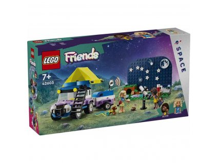Sada hračiek LEGO® Friends 42603 Karavan na pozorovanie hviezd (+ 7 rokov)