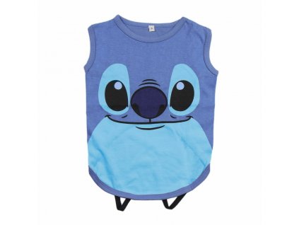 Tričko pre psa Stitch Bavlna Modrá