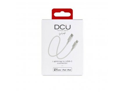Kábel USB-C na Lightning iPhone DCU 1 Biela 1 m
