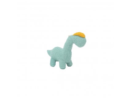 Bezpečná plyšová hračka pre deti Crochetts Bebe Dinosaurus Zelená (30 x 24 x 10 cm)