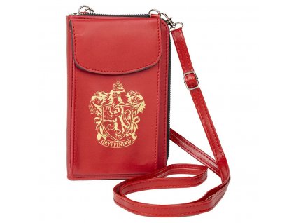 Peňaženka a puzdro na mobil 2 v 1 Harry Potter Gryffindor Červená (10,5 x 17,5 x 2,5 cm)