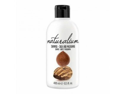 Šampón pre suché a poškodené vlasy Naturalium Bambucké maslo Makadamový (400 ml)