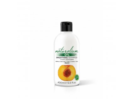 Zjemňujúci šampón bez parabénov na normálne až suché vlasy Naturalium Broskyňa (400 ml)