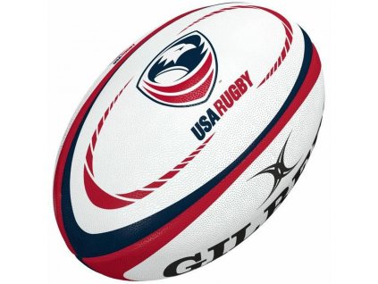 Lopta na rugby Gilbert USA Unisex Viacfarebná