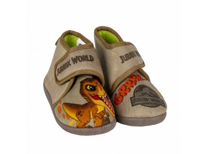 Detské papučky Jurassic Park Polyester TPR Gaštanová