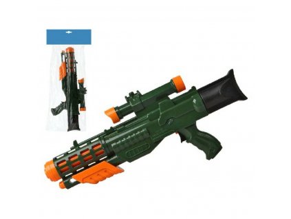 Vodná pištoľ Plast Čierna Zelená Oranžová (49 cm)