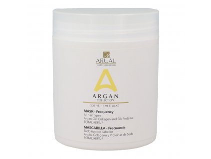 Opravná maska na vlasy na časté použitie Arual Argan Collection (500 ml)