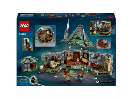 Stavebná hra Lego Harry Potter 76428 Hagrid's Cabin: An Unexpected Visit Viacfarebná