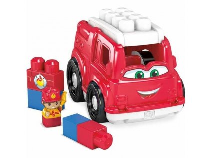 Stavebná hra Megablocks Lil'Vehicle Fire Truck Viacfarebná 7 Kusy