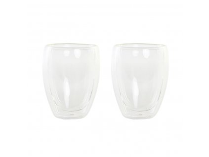 Sada pohárov DKD Home Decor 9 x 9 x 10,2 cm 380 ml 2 Kusy