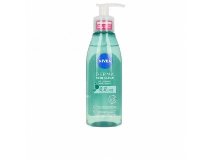 Hĺbkovo čistiaci pleťový gél na tvár na čistenie pórov Nivea Derma Skin Clear (150 ml)