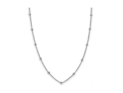 Dámsky náhrdelník Rosefield JDCHS-J059 Nerezová oceľ Sivá (40-45 cm)